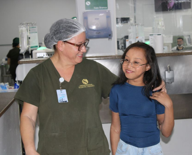 Paciente transplantada de 21 anos � mais um exemplo de for�a e esperan�a do CHSL
